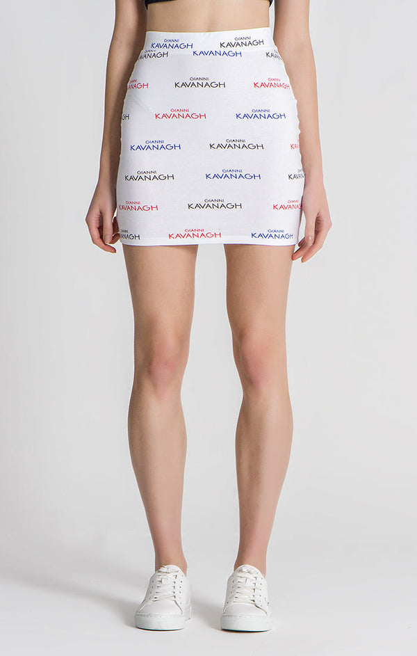 White Attitude Skirt
