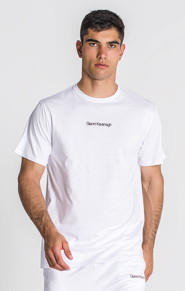 White Essential Micro Regular Tee