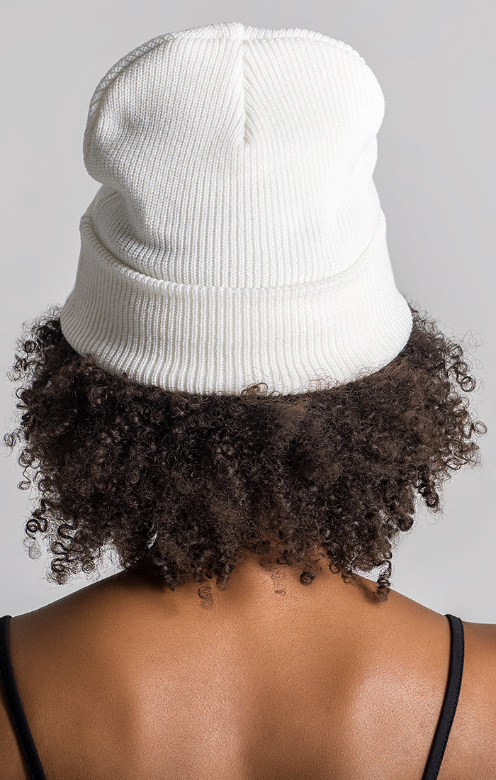 White Kavanagh Beanie
