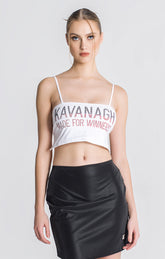 White Under Crop Top