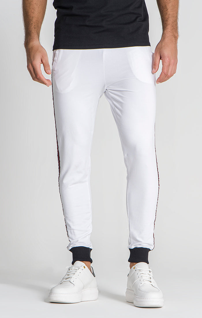 White Under Joggers