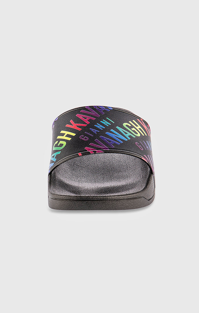 Multicolor Logomania Sliders