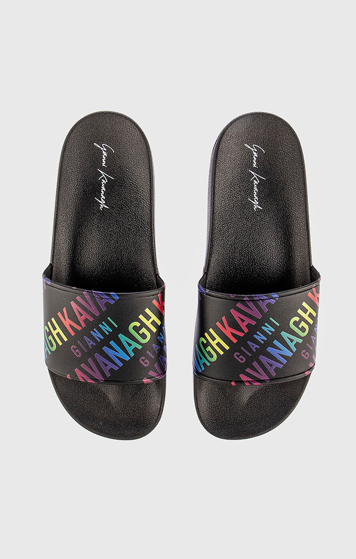 Multicolor Logomania Sliders